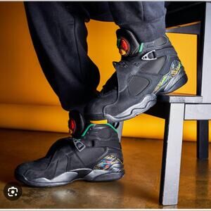 Nike Air Jordan 8 Retro GS  Black 305368-004
